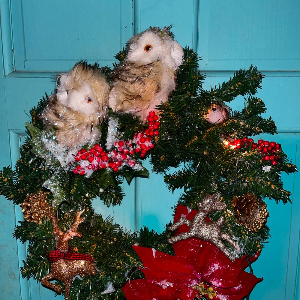 Our Christmas wreath